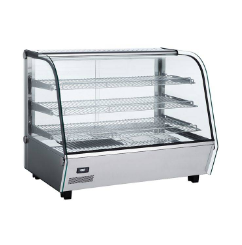 160L卧式不锈钢商用汉堡台式展示蛋挞小型油炸保酥食品保温恒温