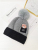 Children's Hat Autumn and Winter Boys and Girls Woolen Knitted Hat Warm Big Fur Ball 2-Year-Old 10-Year-Old Cartoon