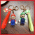 Cartoon Super Mario Bros Stall Keychain Pendant Cute Uncle Mary Keychain Creative Small Gift