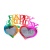 Funny Birthday Glasses Creative Children Happy Party Cake Decoration Plug-in Birthday Cake Dress up Decoration