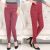 Middle-Aged and Elderly Warm Pants Women's Thickened Long Pants High Waist Slim Fit Leggings Autumn and Winter Elderly Pants Mom Wear Stretch Pants