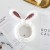 Korean Simple Sweet Apply a Facial Mask Plush Face Wash Hair Bands Sequined Patch Rabbit Hair Band Cute Makeup Hair Band
