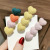 Candy Color Barrettes Ins Korean Plush Loving Heart Internet Celebrity Simple Temperament Girl's Hair Hoop