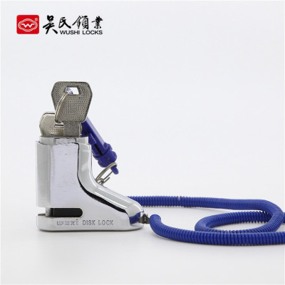 Zinc Alloy Ankle Padlock Anti-Theft Anti-Saw Chassis Lock Mailbox Door Lock Disc Brake Lock