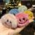 New Winter and Autumn Ins Cute Fashion Plush Smiley Face Hair Simple and Fresh Mori Girl Smaller Leather Sheath Rubber Band