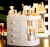 New Creative Combination Desktop Cosmetic Case Drawer Cosmetic Storage Cabinet European Waterproof Net Red Vanity Box