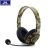 Factory Custom Headset Desert Camouflage Wired Headset PC Desktop Computer Special Mobile Phone Music Dual-Use.