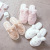 Autumn and Winter New Cartoon Bunny Cotton Slippers Shoes Warm Soft and Comfortable Girls Cotton Slippers Non-Slip Cute Household Cotton Slippers