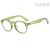 New Korean-Style Glasses M Nail round Retro Small Plain Glasses Black Frame Plain Glasses Myopia Glasses Frame