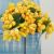 MIni artificial Stamen Bud Bouquet Leaf flower for home Garden wedding Car corsage decoration Box crafts Supplies 
