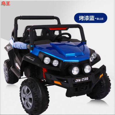 Children's Electric Car Four-Wheel Remote-Control Automobile Four-Wheel Drive Seated Baby Boys and Girls Baby's Toy Car