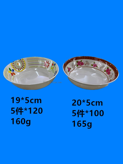 密胺餐具 密胺库存现货 美耐皿碗 仿陶瓷贴花碗 大货在义乌