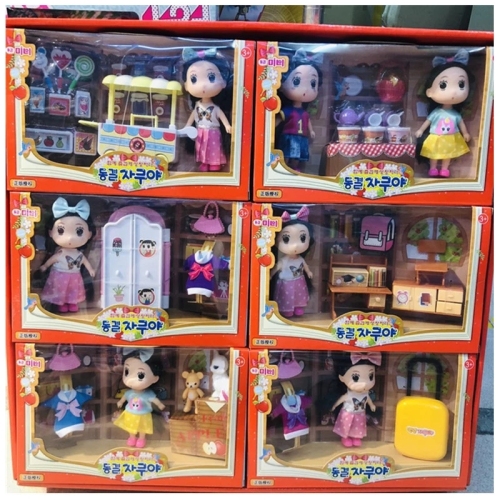 mini scene cartoon doll home hu children‘s puzzle play house girls‘ toys gift princess house wholesale hot sale