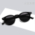 New Mi Nail Sunglasses Small Face-Looking Sunglasses Women's Anti-Blue Light Safety Plain Glasses Myopia Glasses Frame