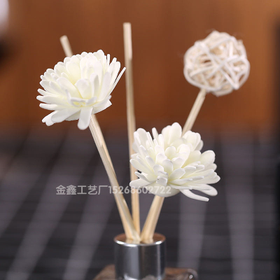 Aromatherapy Essential Oil Flower PE Foam Artificial Flower Perfume  Car Air Freshener Flower Arrangement Accessories