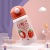 Six Thermos Cups KAKA Fruit Bottle For Children Cute Soft Silicone Straw Kindergarten Children