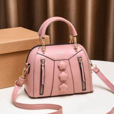 Factory Direct Sales Women's Shoulder Bag New Modern Simple Solid Color Bag Schoolgirl Bag Women's Handbag Fashion Bag