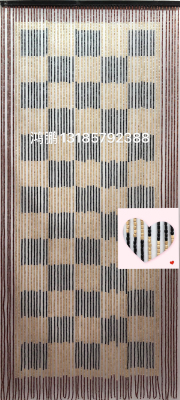 90 * 200Cm Square Wooden Bead Curtain