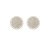 925 Silver Needle Removal-Free before Sleep Pearl Ear Studs Full Diamond round Network Red Live Broadcast Popular Small Sober Delicate Earrings