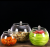 Household Transparent round Kimchi Jar Storage Jar 20kg Large Thick Pickles Jar Glass Acid Vegetable Jar