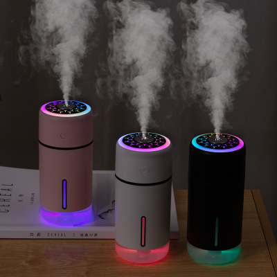 Baishang Colorful Humidifier USB Mini Car Air Purifier Humidifier Household Spray Used in Bedroom Humidifier