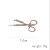 New Korean Diamond Scissors Hairpin Rhinestone Bobby Pin Female Hairpin Korean Hair Accessories Clip Side Clip Headdress