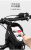 200929 Mountain Bike Hard Shell Touch Screen Bag Front Beam Bag Carbon Pattern Mobile Phone Bike Upper Tube Bag Riding