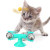 Amazon New Meow Planet Turning Windmill Cat Toy Cat Turntable Funny Cat Stick Pet Puzzle Funny Supplies