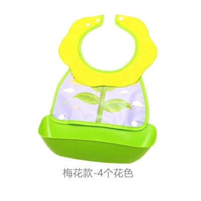 Baby Bib Mimic Silicone Child Bib Multipurpose Stereo Baby Feeding Bib Detachable Waterproof Saliva Towel Wholesale