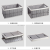 Plastic Storage Basket Multifunctional Folding Table for Car Fruit Basket Household Portable Storage Box Drain Basket