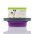 Amazon New TPE Folding Bowl for Pet Cat and Dog Universal Food Bowl Dog Cage Hanging Fixed Feeding Bowl