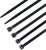 Cable Zipper Tie 10 Inches (100 Packs) 80 Pounds Automatic Lock Cable Tie Heavy Tie Black
