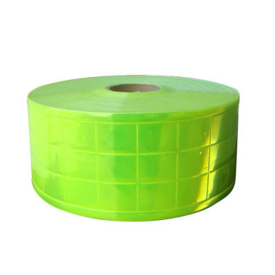 7.5cm Cold-Resistant Reflective Lattice, Color Reflective Lattice Reflective Lattice Belt PVC Reflective Lattice