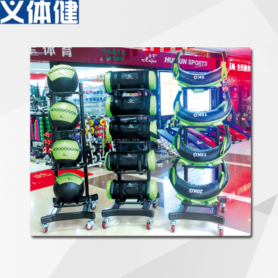 Wall Ball Rack Weight Bag Fitness Ball High-End Horn Bag Private Education Fitness Equipment