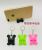 Trendy Clothes Kawaii Pendant Car Cutting Keychain Car Interior Supplies Creative Men's and Women's Schoolbags Hanging Ornament Cute Cartoon