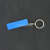 Long Stainless Steel Key Ring Color Steel Key Chain Metal Advertising Gifts Promotional Gifts Fashion Boutique Hanging Buckle