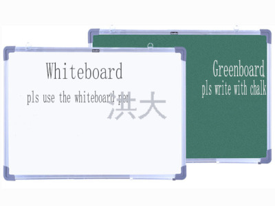 Double-Sided Magnetic White-Board Green Board Customized Size Training Teaching Office Erasable Message Board Mobile