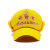 Wholesale Winter Student Helmet Thickened Warm Yellow Cap Boys and Girls Ears Protection Peaked Cap Luminous Printing