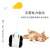 Amazon New Pet Supplies Balance Swing Car Cat Self-Hi Toy Funny Cat Stick Cat Toy Entertainment Plate