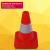 30cmpvc Road Cone 70cm Rubber PVC Plastic Road Cone Reflective Cone Barrel Ice Cream Cone Cone Barricade