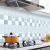 Marble Kitchen New Oil-Proof Anti-Fouling Oilproof Wall Sticker