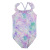 Europe and the United States Foreign Girl's One-Piece Swimming Suit Princess Sling Swimwear Children's Swimsuit