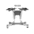 Huijun Adjustable Dumbbell 24/40kg Automatic Home Use Men's Building up Arm Muscles Training Fitness Equipment