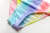 Foreign Trade New 2020 Girl's Swimsuit Children's Split Bikini Suit Girl Swimwear Rainbow Stripes
