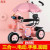 Children's Electric Motor Rechargeable Tricycle Boy Remote Control Child Baby Toy Car Can Sit Girl Stroller