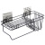 Kitchen Wrought Iron Hanging Basket, Storage Rack Draining Rack Sponge Dishcloth Rag Rack Multi-Purpose Storage Rack Hair Dryer Rack