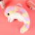 Activity Gift Supply Hot Sale Children's Plush Toys Doll Cartoon Cute Color Plush Dolphin Doll