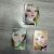 3D Winking Doll Series Mirror Makeup on the Go Makeup Mirror Folding Mirror