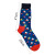 Cross-Border Exclusive Square Pattern Contrast Harajuku Street Trendy Men's Large Size Foreign Trade Socks Amazon Aliexpress