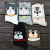 3D Cute Dog Socks Female Korean Women's Socks Cartoon Pure Cotton Women's Socks Cartoon Foreign Trade Popular Style Wholesale